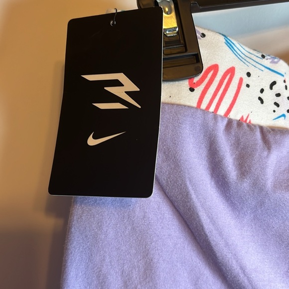 Nike 3BRAND by Russell Wilson Big Girls Stretch Fabric 3 1/2" Bike Short - Picture 4 of 4